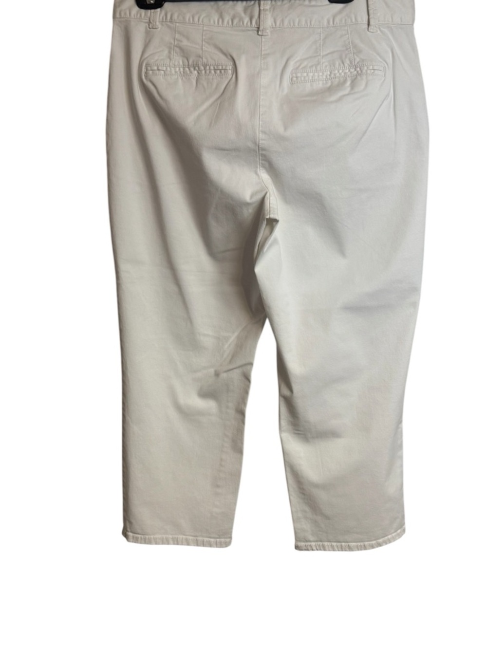ANN TAYLOR Women’s Capris in WHITE SIZE: 12 #14 - Picture 4 of 6